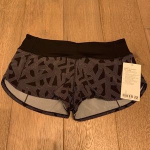 Lululemon speed up shorts size 6